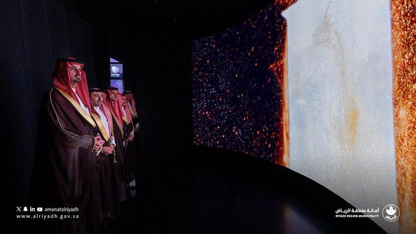 جانب من زيارة سمو أمين منطقة الرياض لجناح #السعودية_في_إكسبو2025 جانب من زيارة سمو أمين منطقة الرياض لجناح #السعودية_في_إكسبو2025