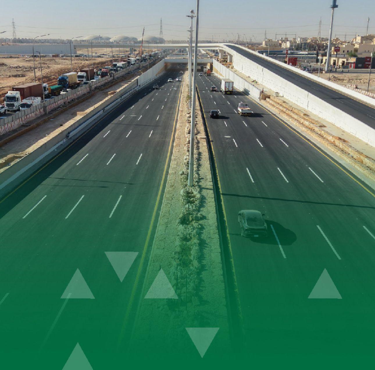 أمانة الرياض تفتتح جزئيًا تقاطع ديراب مع طريق النفود