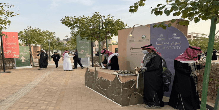 تفاعل واسع من سكان الرياض مع فعاليات أمانة الرياض في ذكرى يوم التأسيس في 20 موقع