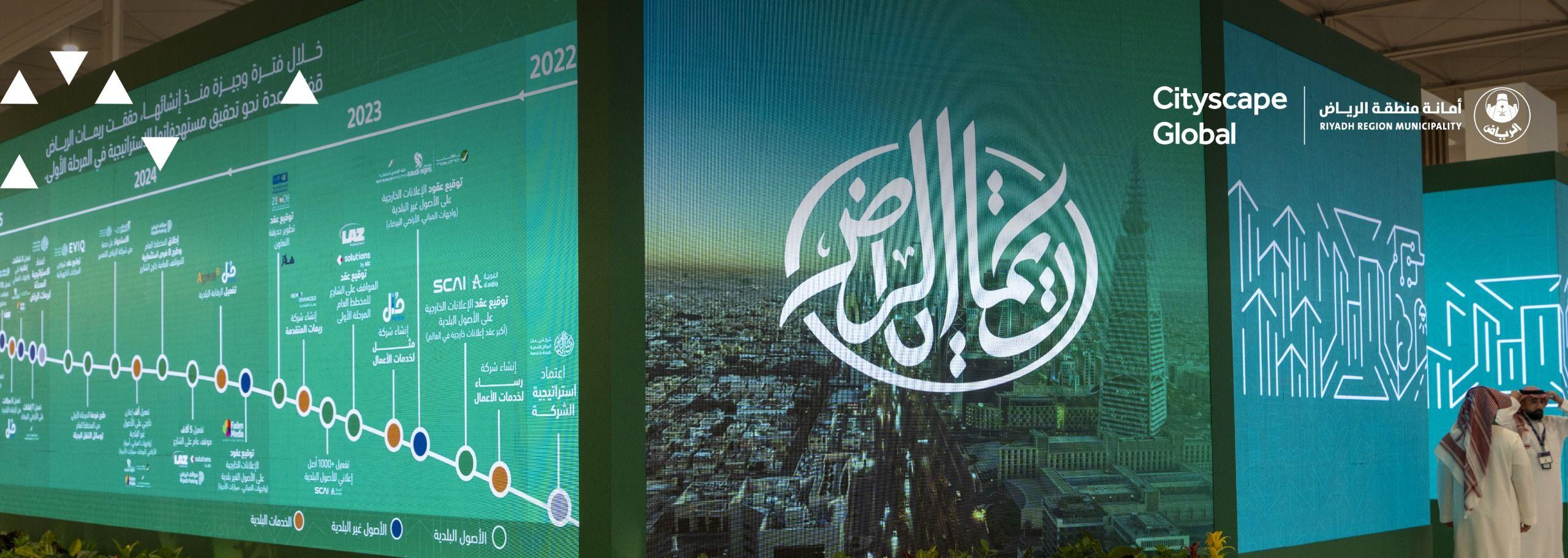 Riyadh Remat Showcases Its Distinguished Initiatives at Cityscape Exhibition