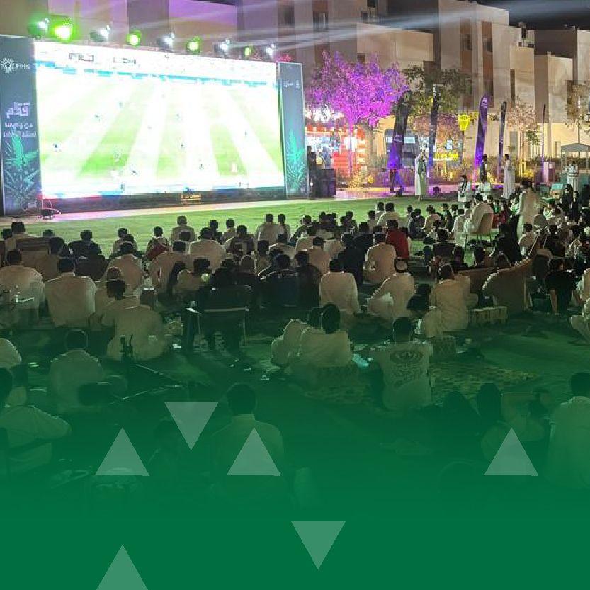 Riyadh Municipality Welcomes 65,000 Visitors to Watch the National Team’s World Cup Matches Through the “The World Cup Is Closer to You” Initiative Across Multiple Locations